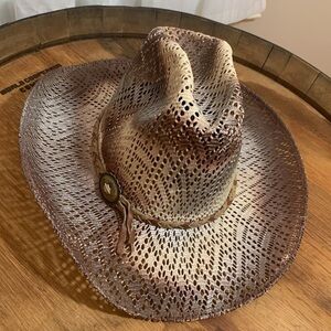 Sombreros Joaquin | Cowboy Western Hat Concho / Braid Embellishment Mexico 6 5/8
